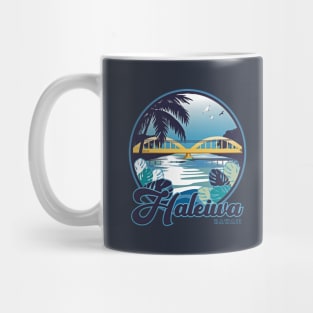 Haleiwa (Rainbow) Bridge on Oahu Mug